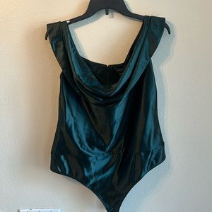 Body suit. Brand new never worn hunter green